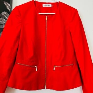 Calvin Klein Women's Red Jacket